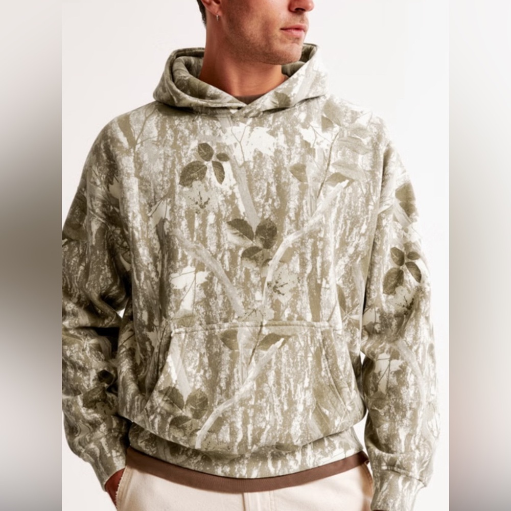 VIRAL Men’s Essential Popover Abercrombie Hoodie